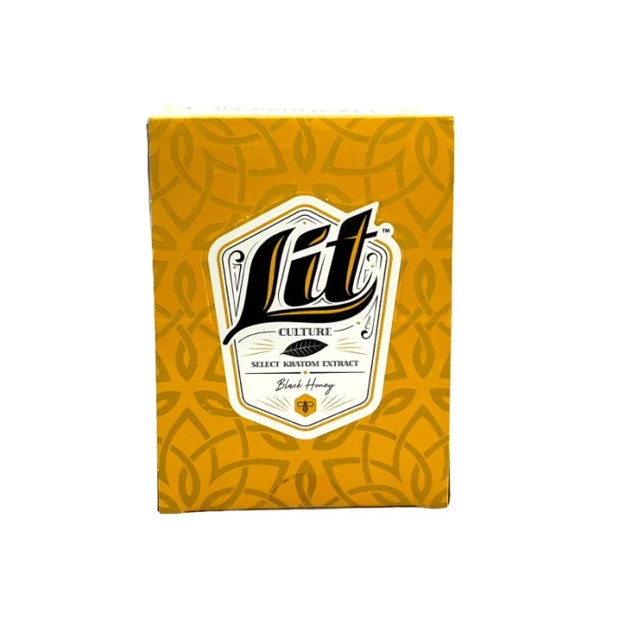 LIT CULTURE | BLACK HONEY | SELECT KRATOM EXTRACT | 12 CT