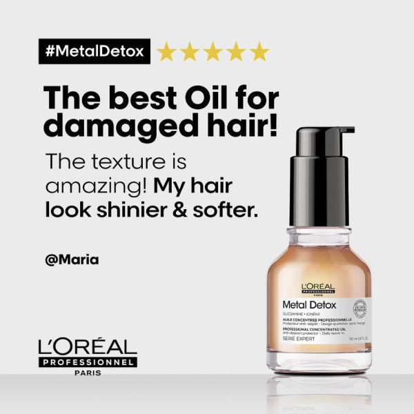 L'Oreal Serie Expert Metal Detox Anti-Deposit Protector Concentrated Oil 50ml