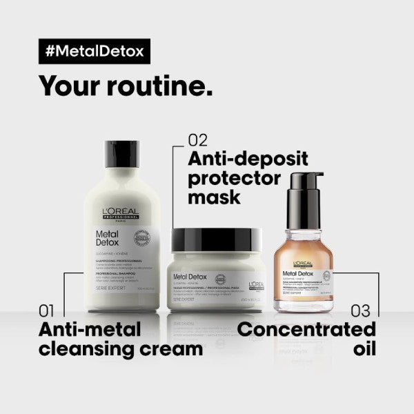 L'Oreal Serie Expert Metal Detox Anti-Deposit Protector Concentrated Oil 50ml