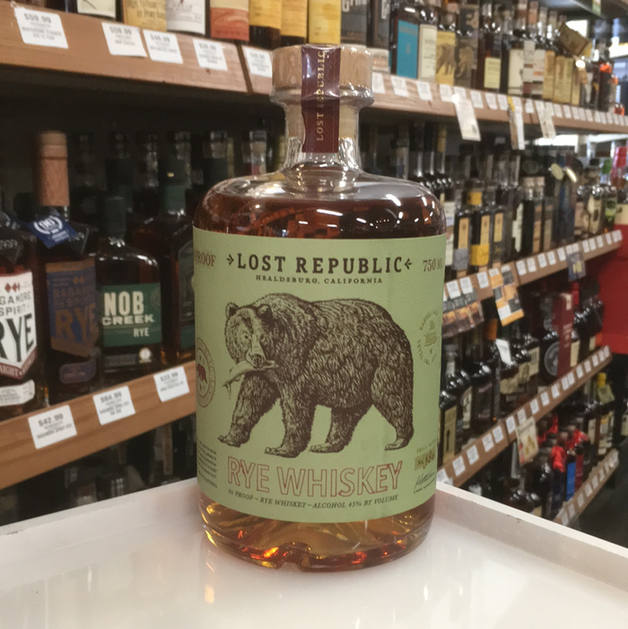 LOST REPUBLIC RYE WHISKEY