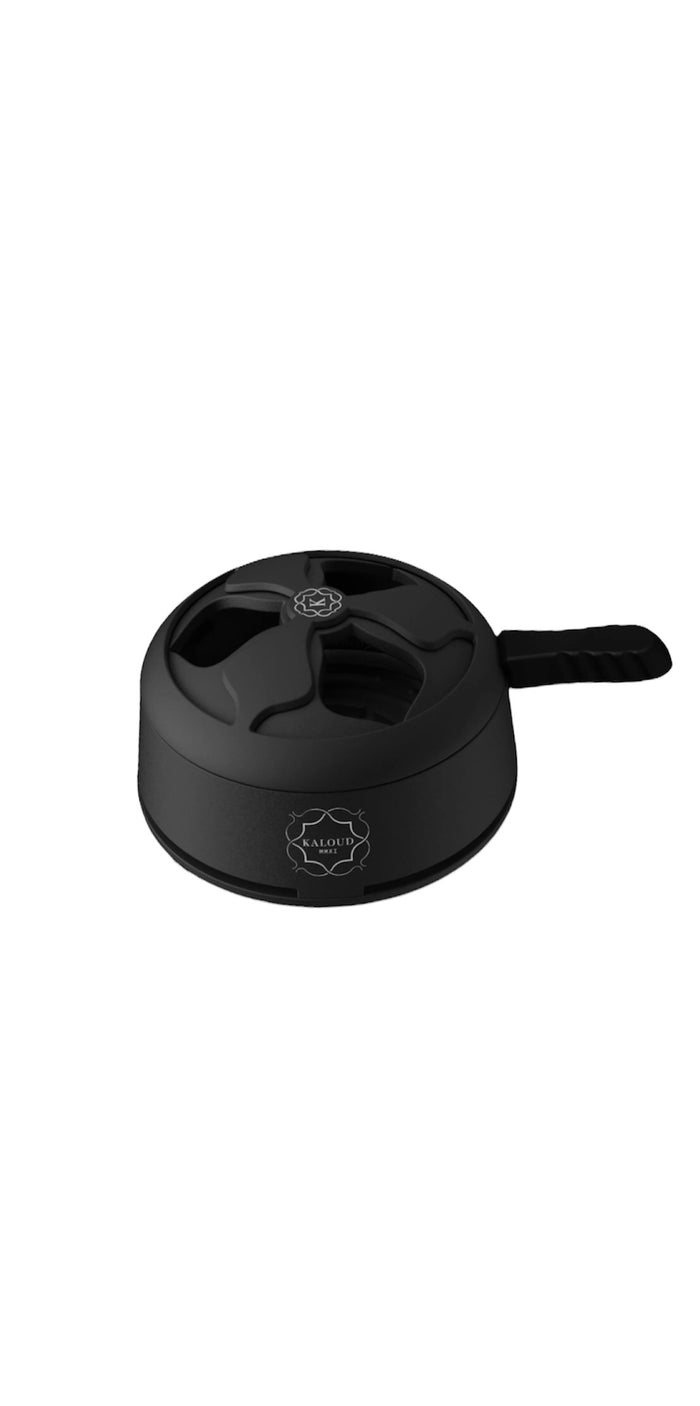 LOTUS CHARCOAL HOLDER | BLACK