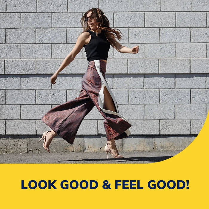 Heel liner cushions helping shoes feel comfortable while walking with heels and flats.