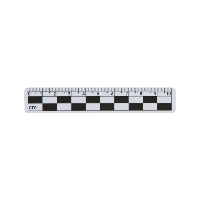 Low Gloss Double-Sided Scale Yes Double-Sided PVC Grid Photography Scale (10cm) CT20051310