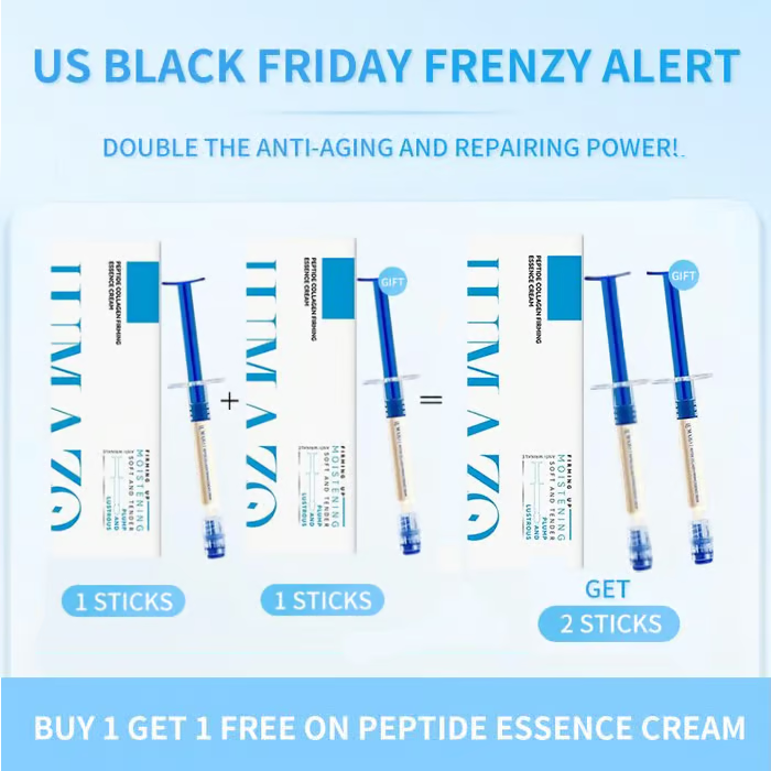 LUMAZO-Polypeptide Collagen Elastic Essence Cream Moisturizing Hydrating Firming Low Irritating Serum