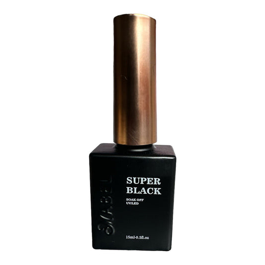 Mabel Soak off Gel Polish - Super Black