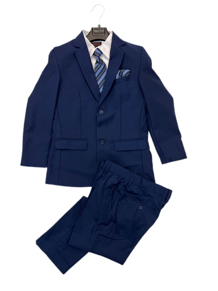 Magen Kids Bright Navy 7pc Suit