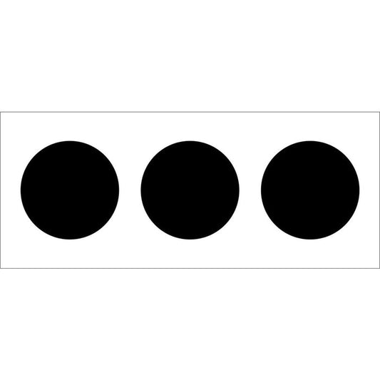 Maker Forte - Stencils Slimline - Spotlight Circle Trio. Designed to coordinate perfectly with the Maker Forte - circle Insert 1 -4 sets or it can be used on its own. Each sold separately. Made in the USA. Available at Embellish Away located in Bowmanville Ontario Canada.