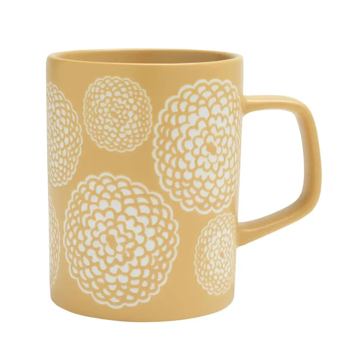 Marigold Embossed Ceramic Mug