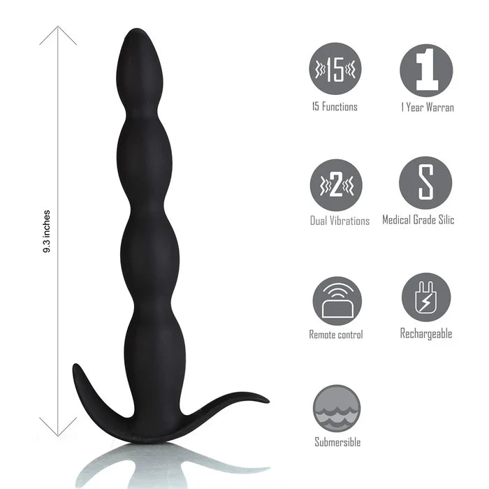 MASON RECHARGABLE SILICONE REMOTE CONTROL ANAL PLUG