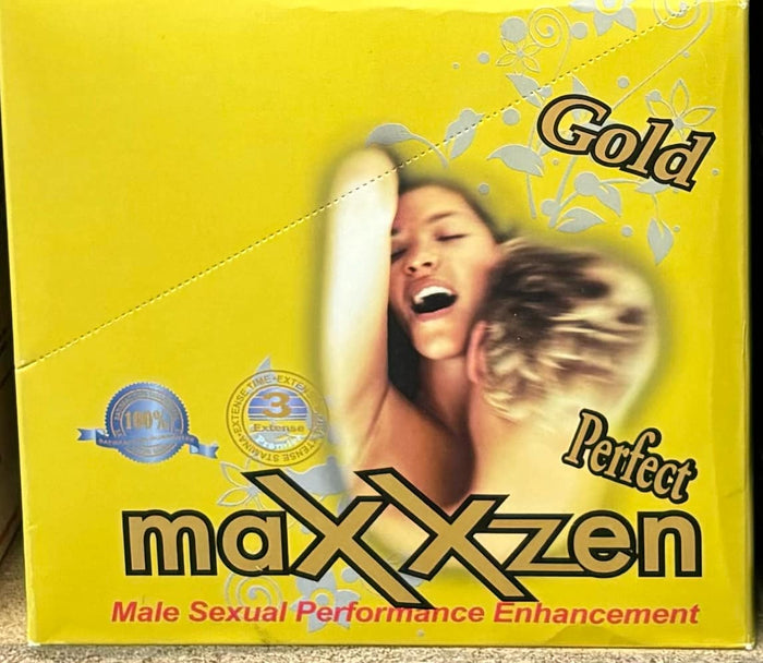 MAXXZEN PERFECT GOLD SEX PILLS | BOX OF 24