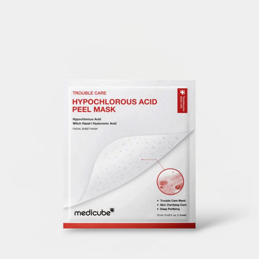 Medicube Hypochlorous Acid Peel Mask (1 Sheet) قناع التقشير بحمض هيبوكلوروس من ميديكيوب - Princess Cosmetics Qatar