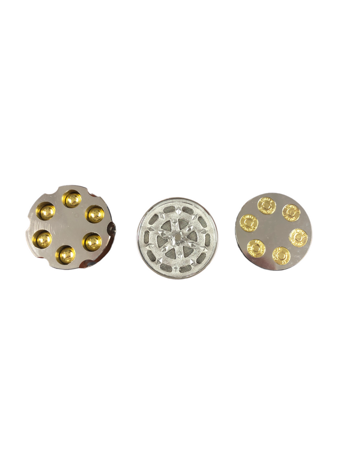 METAL BULLET CLIP GRINDER  | 3 PC GRINDER | 6 PACK