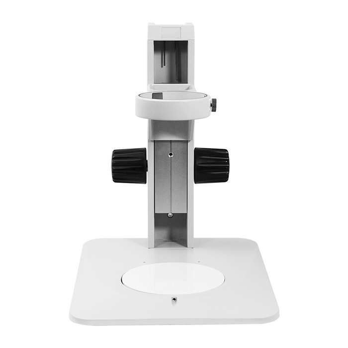 Microscope Track Stand, 76mm Coarse Focus Rack, 300mm Track Length, Rectangle Base