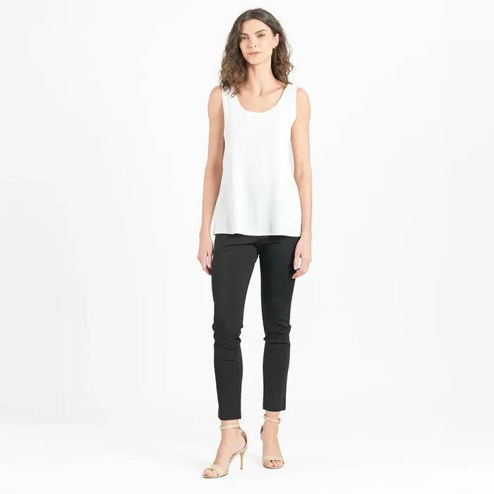 Mid-Length Tank | White
