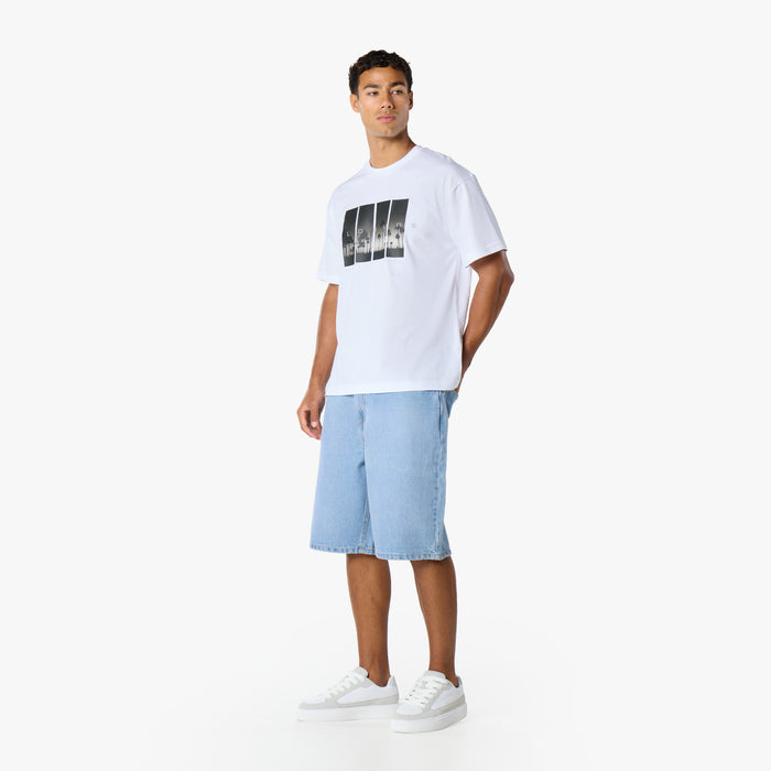 Midnight Palm T-Shirt  | White