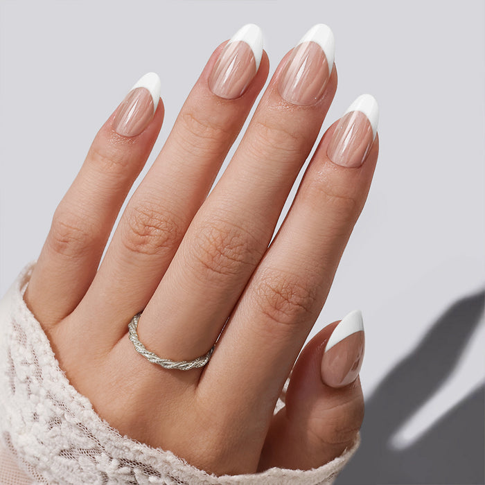 Milk Edge | Short Almond | SALON PRESS | INLAY TECHNOLOGY™