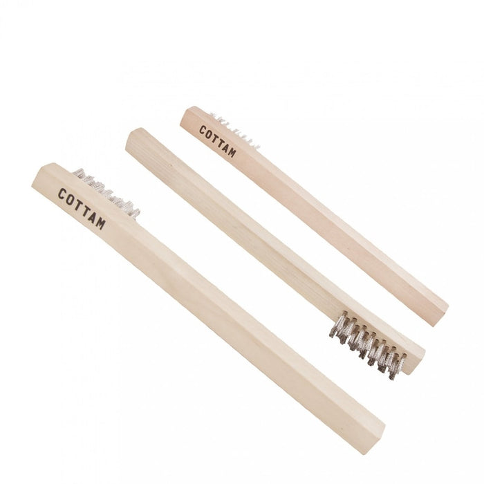 Mini Stainless Steel Brush Set
