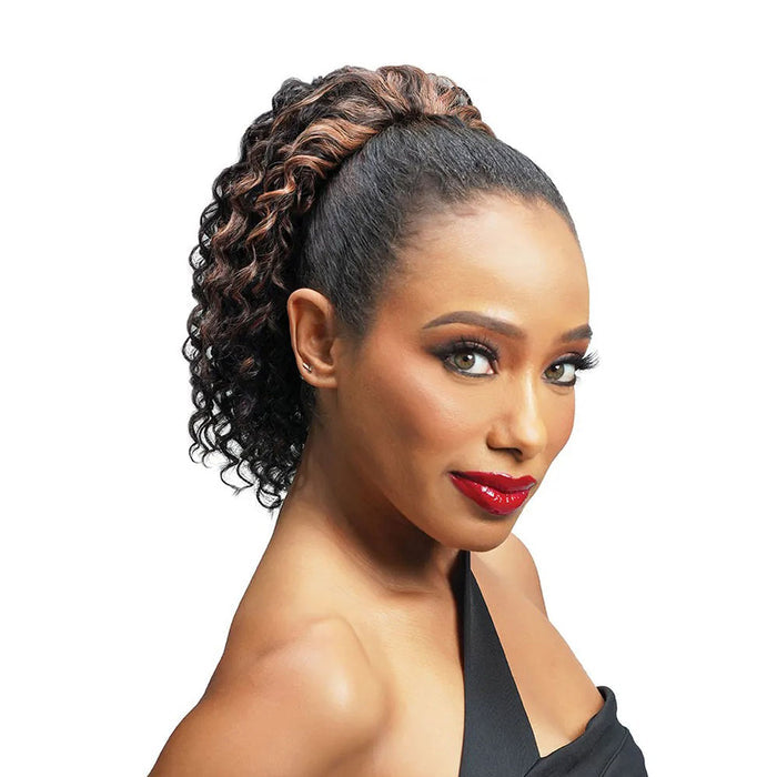 Miss Drawstring Human Hair Curly