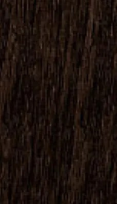 ROYAL IMEX dark brown hairpiece texture swatch for drawstring ponytail with bangs straight
