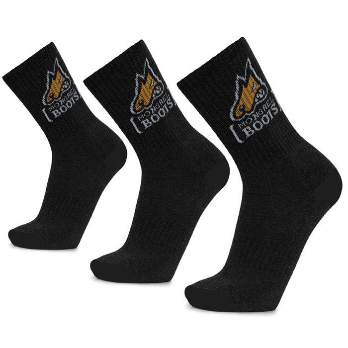 Mongrel Boots Bamboo Socks, 3 Pairs