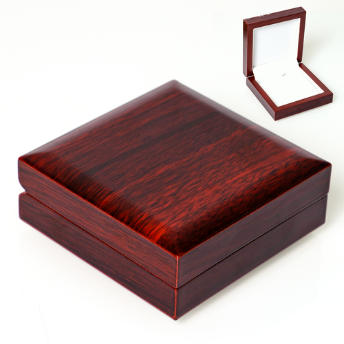 Silver / With A Wooden Gift Box