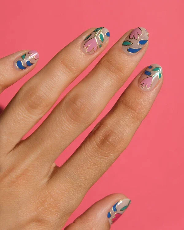 MoYou London Gel Nail Strip ★ @NAILJOB 01