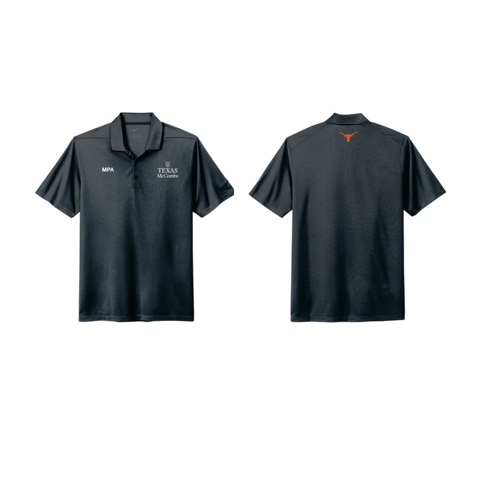 MPA Nike Charcoal Men's Polo