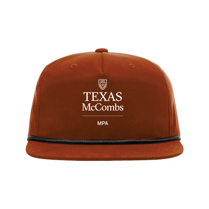 MPA Dark Orange Richardson Umpqua Snapback Cap