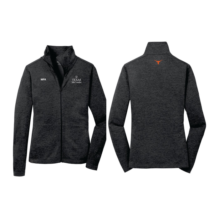 MPA OGIO Women's Black Pixel Full-Zip Pullover