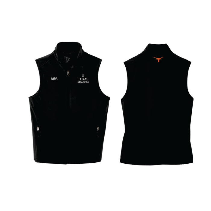 MPA Port Authority Men's Black Soft Shell Vest