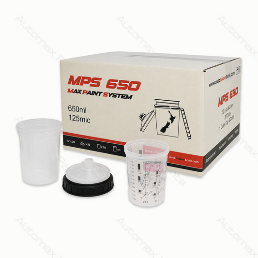 MPS Disposable Spray Gun Cup Set 650ml - 50 Cups