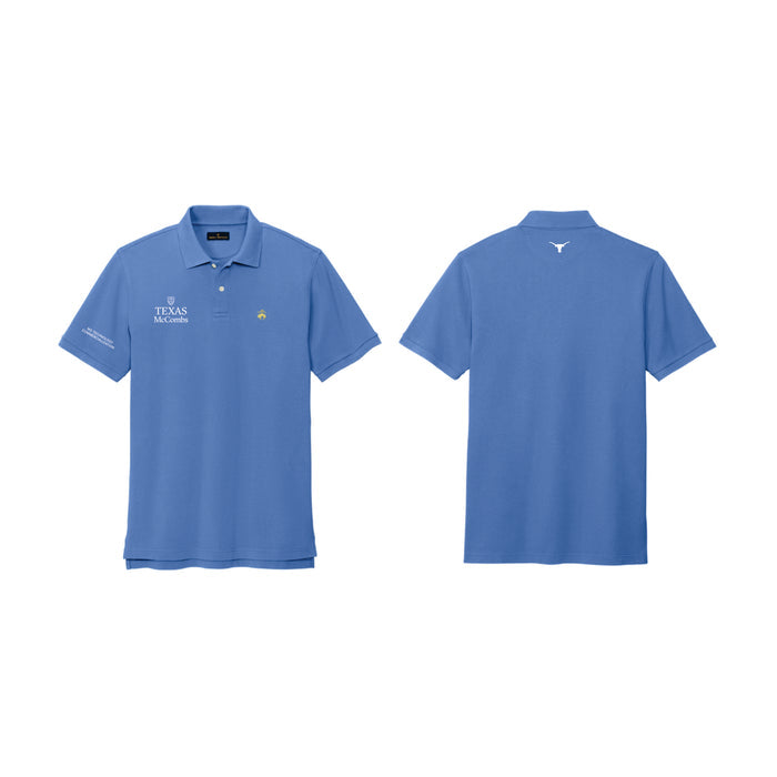 MSTC Brooks Brothers Charter Blue Men's Cotton Polo