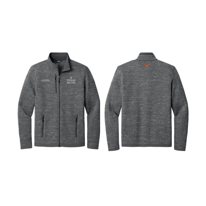 MSTC Eddie Bauer Men's Grey Full-Zip Sweater Fleece