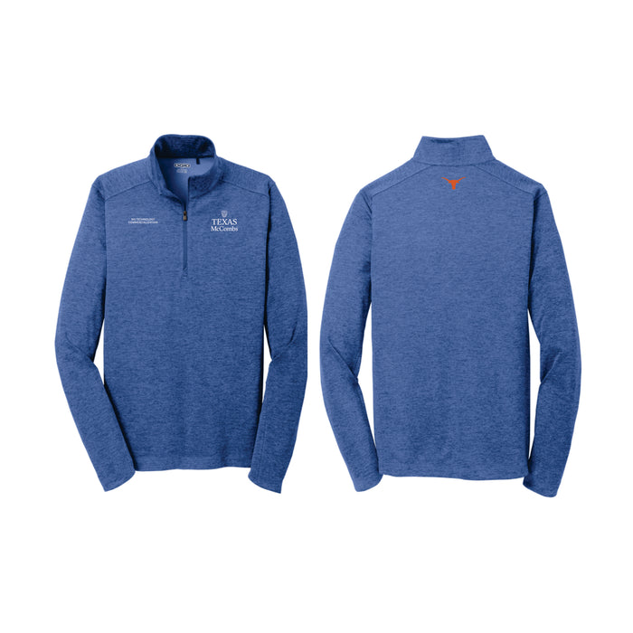 MSTC OGIO Men's Optic Blue Pixel Quarter-Zip Pullover