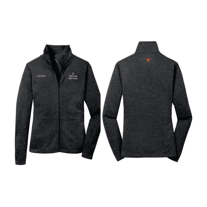 MSTC OGIO Women's Black Pixel Full-Zip Pullover