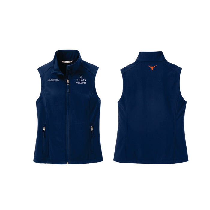 MSTC Port Authority Women's Navy Soft Shell Vest