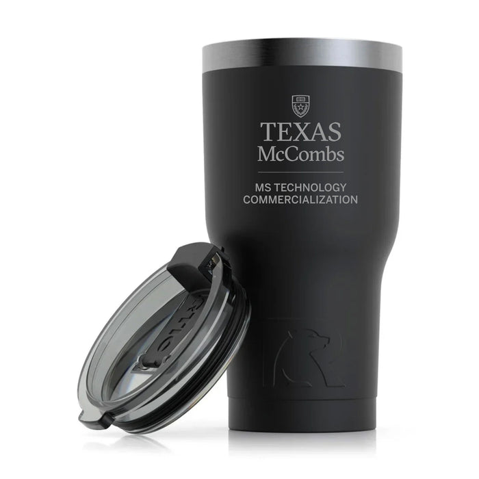 MSTC RTIC Black 20oz Stainless Steel Tumbler