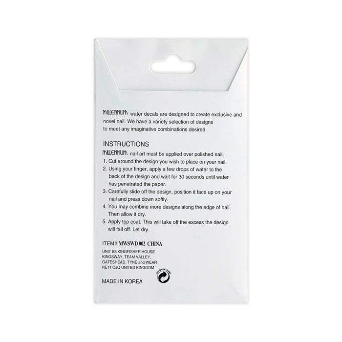 MWSWD-002 Sticker   Naio Nails