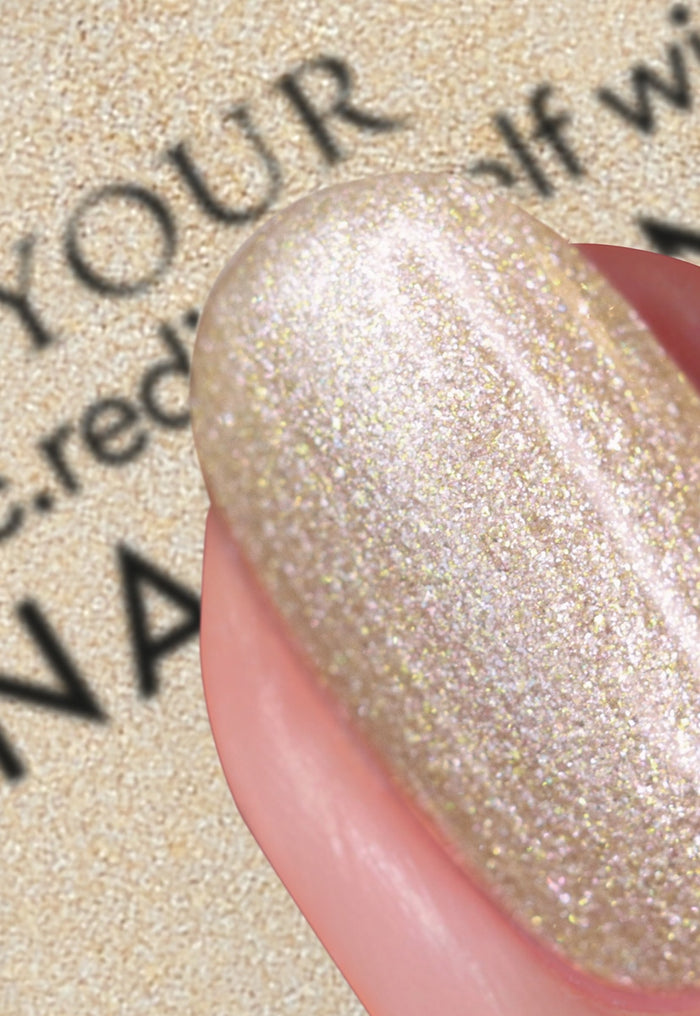 My Golden Hour Nail Polish and Nail Stickers Duo