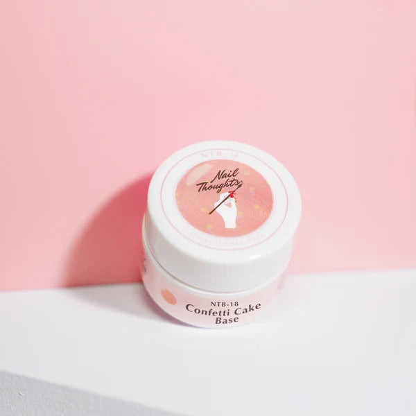 Nail Thoughts POT NTB-18 Confetti Cake Base, 8g