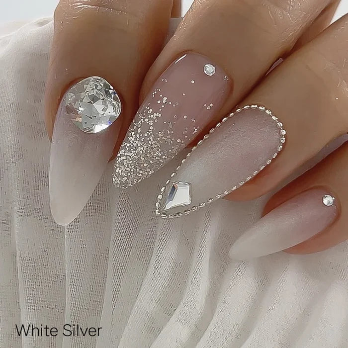 Nailbayo DOI Nudi Glitter Gel Silver