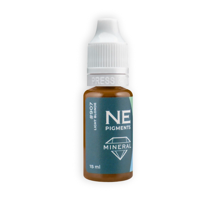 NE Pigments #907 Light Blonde Inorganic (Mineral) 15ml Supreme Permanent