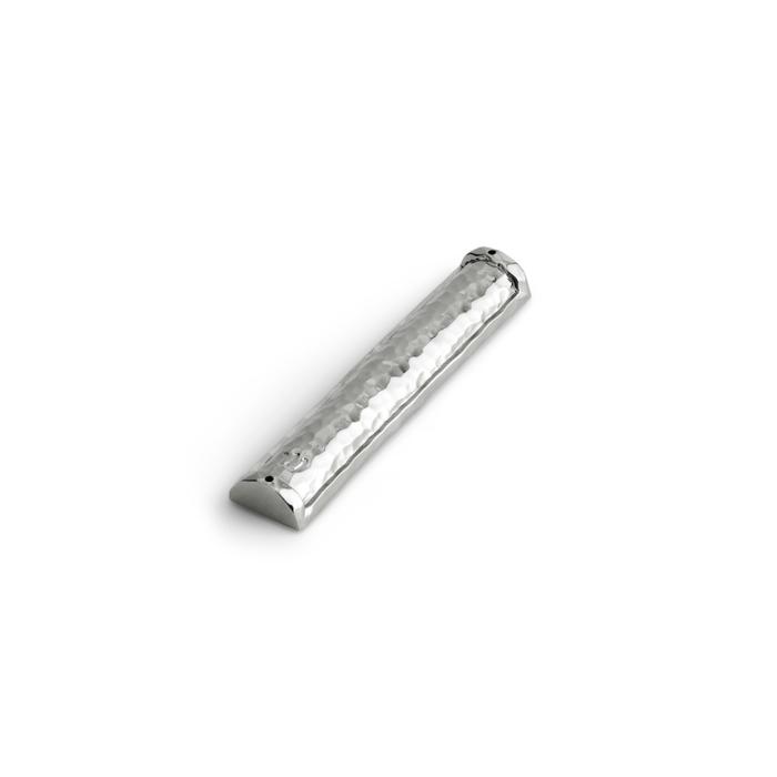 Nickel-plate Hammer tone Mezuzah - Michael Aram - Mitzvahland.com