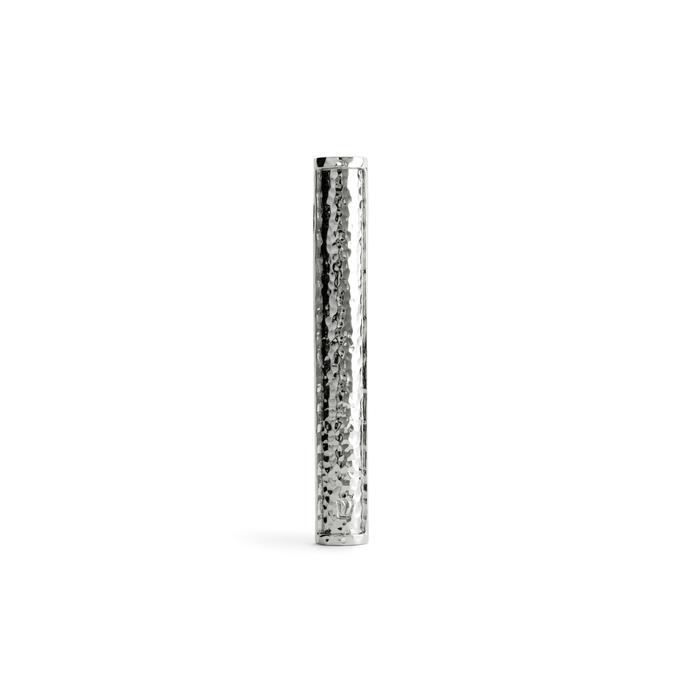 Nickel-plate Hammer tone Mezuzah - Michael Aram - Mitzvahland.com