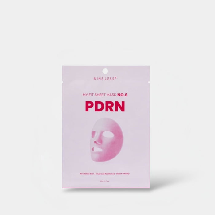 Nineless My Fit Sheet Mask - PDRN (1 Sheet) قناع الوجه ناينليس ماي فيت - PDRN - Princess Cosmetics Qatar