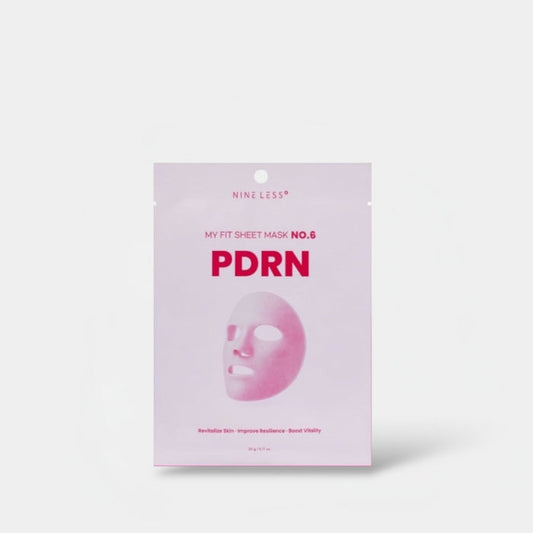 Nineless My Fit Sheet Mask - PDRN (1 Sheet) قناع الوجه ناينليس ماي فيت - PDRN - Princess Cosmetics Qatar
