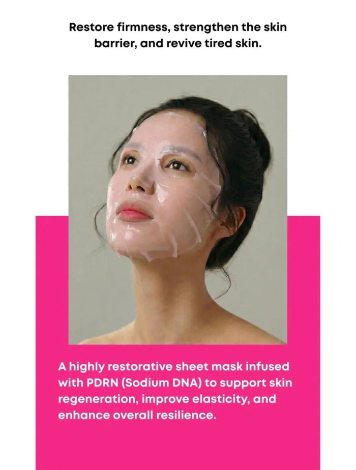 Nineless My Fit Sheet Mask - PDRN (1 Sheet) قناع الوجه ناينليس ماي فيت - PDRN - Princess Cosmetics Qatar