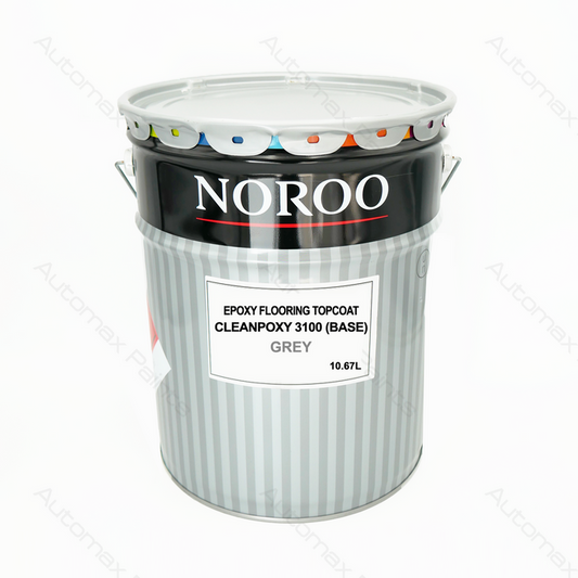 Noroo Cleanpoxy 3100 2K Epoxy Floor Paint (Dark Grey) 10.67L