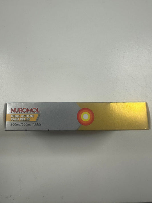 Nuromol 200mg/500mg - 16 Tablets (P)