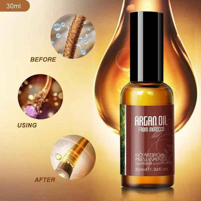 NUSPA Argan Oil Hair Treatment Serum - DOKAN